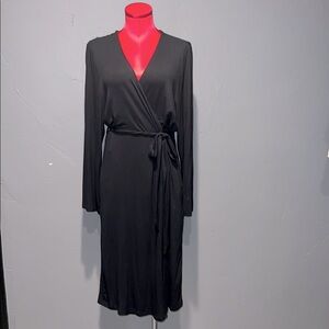 Nordstroms Rack Black Wrap Dress!